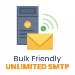 SMTP For Bulk Mailing (Private & Clear IP, Unlimited)