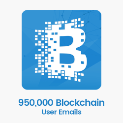 950,000 Blockchain User Emails